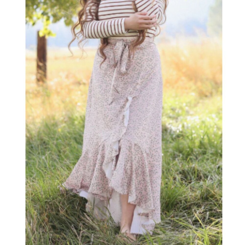 "Gone With the Wind" Floral wrap skirt from Dainty Jewells